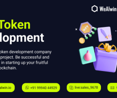 Develop your own NFT token with WeAlwin Technologies