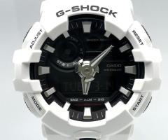 Casio G-Shock Frontbutton Resin Ad White/Black