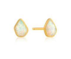 925 14kgp Opal Colour Stud Earrings Ania Haie