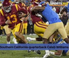 Southern California Quarterback Caleb Williams | University Of Arizona | Sports360az