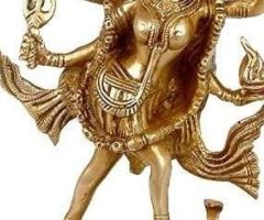9" Kali and the Arrested Moment In Brass | Handmade | Made In India