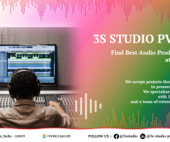 Audio Recording Studio in Delhi - 3sstudio