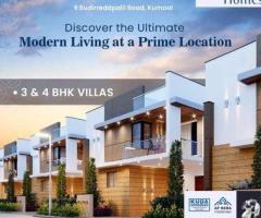 Vedansha's Fortune Homes 3BHK and 4BHK Duplex Villas