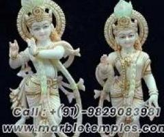Inquiry Now For Lord Radha Krishna Marble Idols- Marble Temples