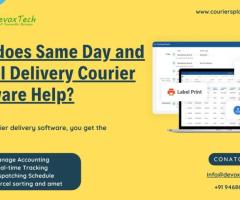 ✅Same Day and Parcel Delivery Courier Software✅